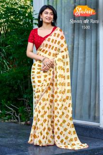 Stavan ki rani saree surat wholsale kapda market price list